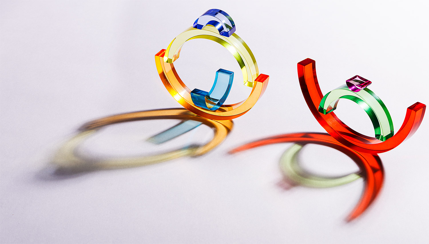 Acryl Regenbogen